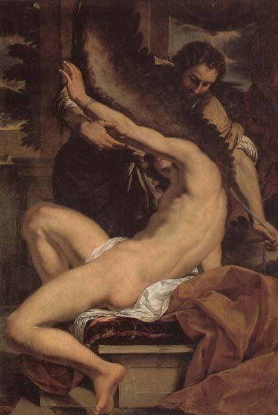 Charles Lebrun Daedalus and Icarus oil painting image